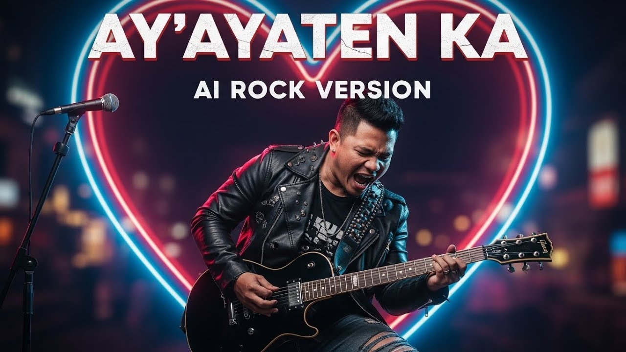 AY AYATEN KA - Ai rock version 🎶 #airockversion #ilocanomelodyofficial