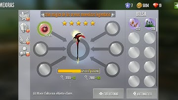 Order and chaos 2 suviendo arma pvp bastón magico