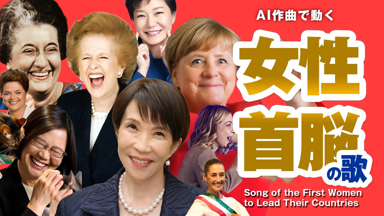 Песня о первых женщинах, возглавивших свои страны (японская версия)