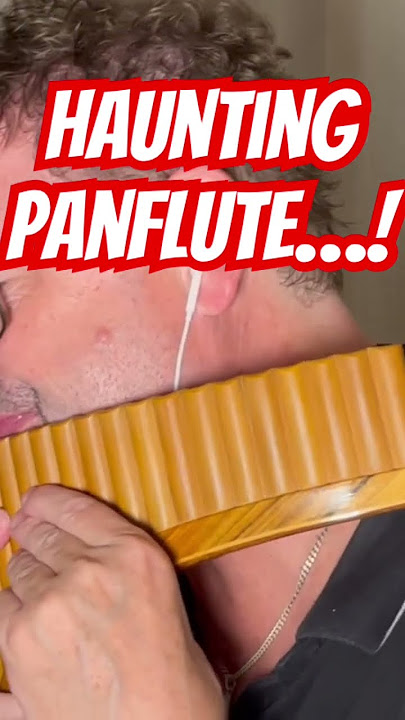 The real haunting Panflute!#panflöte #panflute #piano #klavier