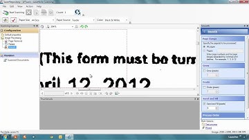 Laserfiche: Standard Mode Scanning