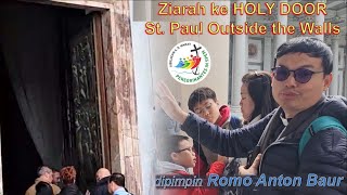 Download lagu Travel Ziarah ke Holy Door Basilica St. Paul Outside the Walls | dipimpin Romo Anton Baur