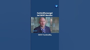 Fachkräftemangel bei MINT-Berufen #tagesschau #fachkräfte #mint