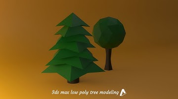 Low Poly Tree Modeling | 3DS Max