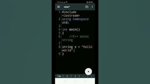 C++ access char in a string variable like an array