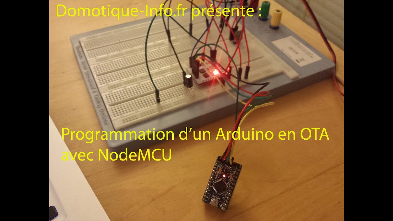Programmez un Arduino en OTA grace à NodeMCU - YouTube