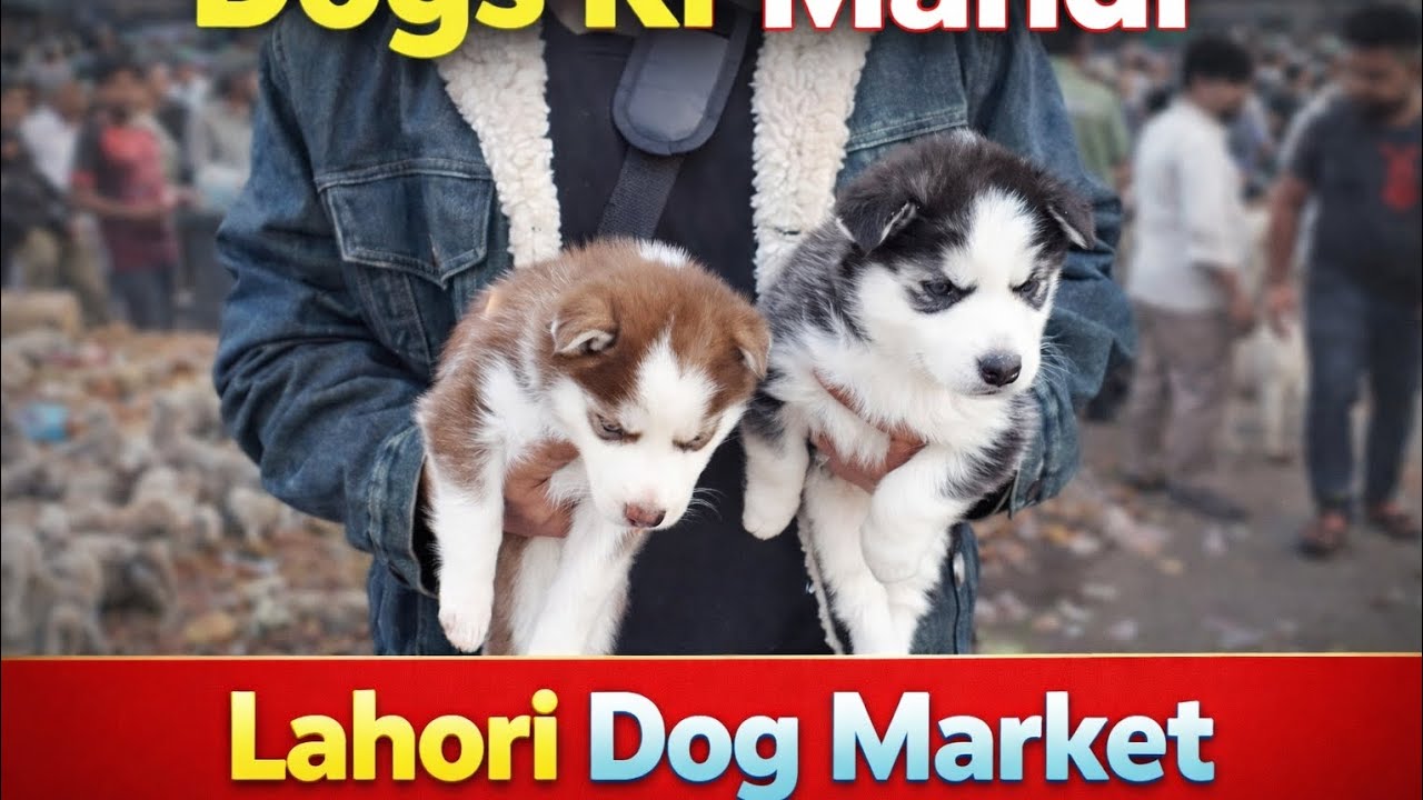 Dogs Ki Mandi 🐕 | Sunday Dog Market Lahore | 8 February 2026 | Lahori Dog Market