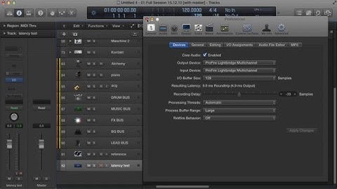 How To fix The Latency In Logic X!