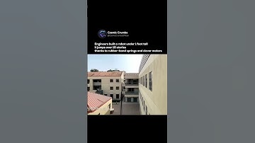 How Did This Tiny Robot Jump 10 Stories High? 😱 #shorts #technology