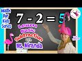 Learn Basic Subtraction (Kindergarten) with Ms. Miranda - Math for Kids - FWF