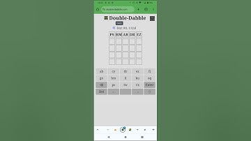 Wordle with paired-up letters! (Double-dabble puzzle for 13 July 24) #speedsolving #wordlepuzzle