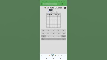 Wordle with paired-up letters! (Double-dabble puzzle for 13 July 24) #speedsolving #wordlepuzzle