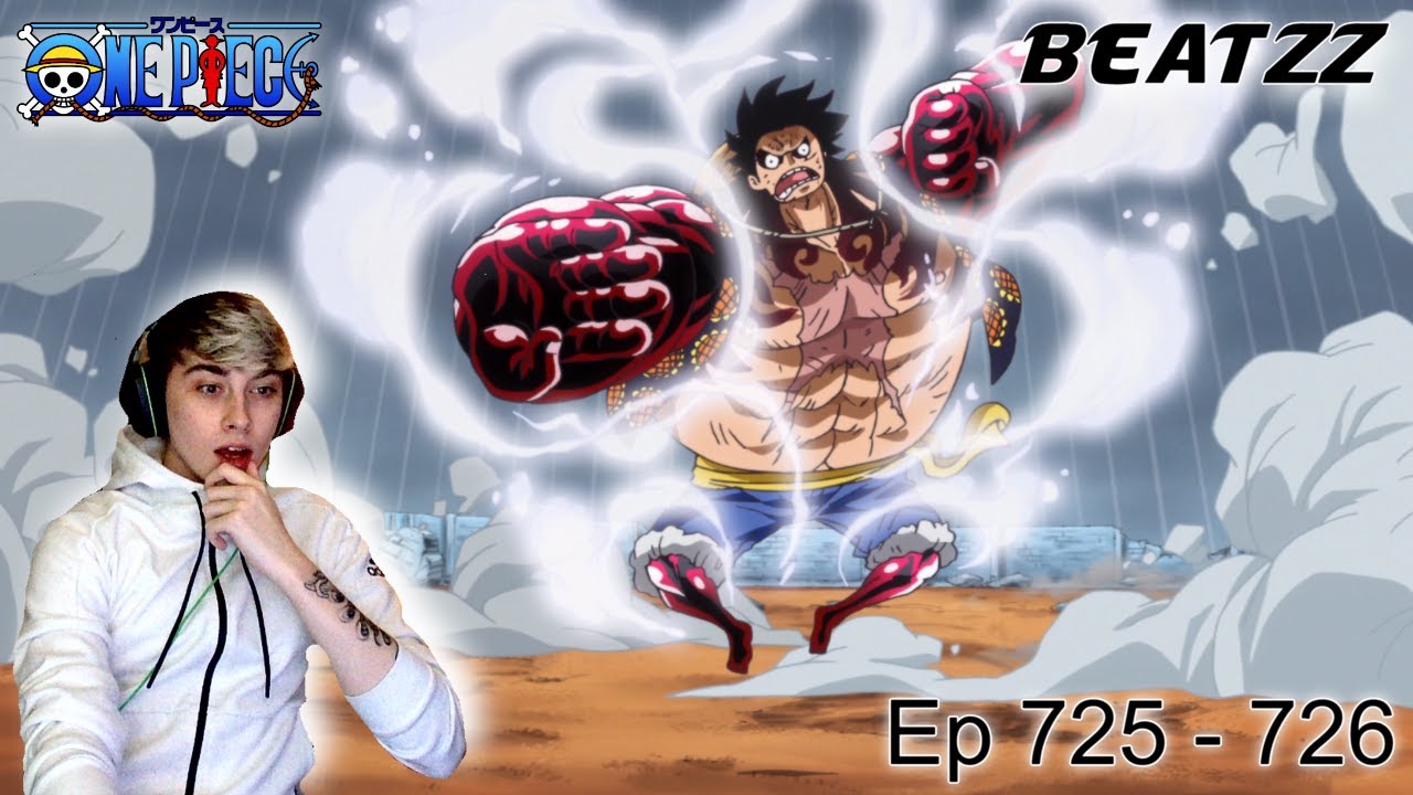 ONE PIECE Episode 725 & 726 Blind Reaction - GEAR 4!!!
