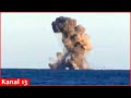 Ukrainian army destroys russian ship in crimea six servicemenwerekilled