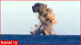 Ukrainian Army Destroys Russian Ship In Crimea Six Servicemen Were Killed