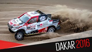 Dakar 2016 Toyota Gazoo Racing SA Podium