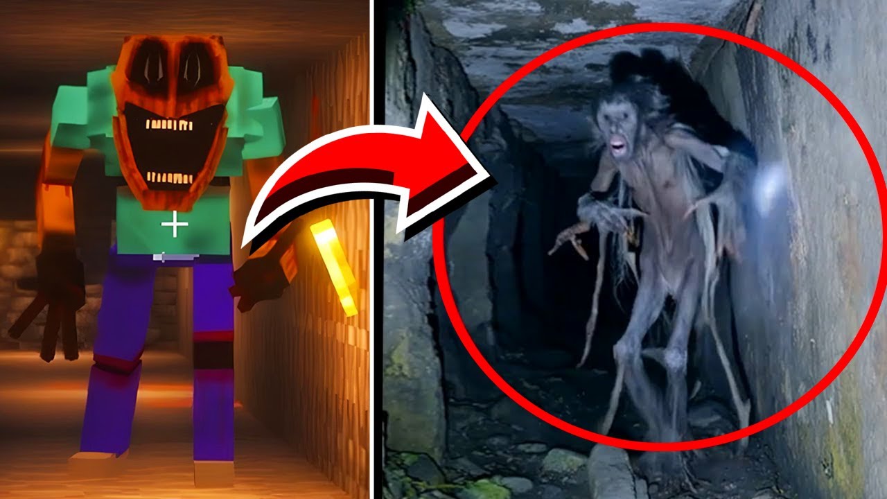 GERÇEK HAYATTA YAKALANAN MİNECRAFT CANLILARI!