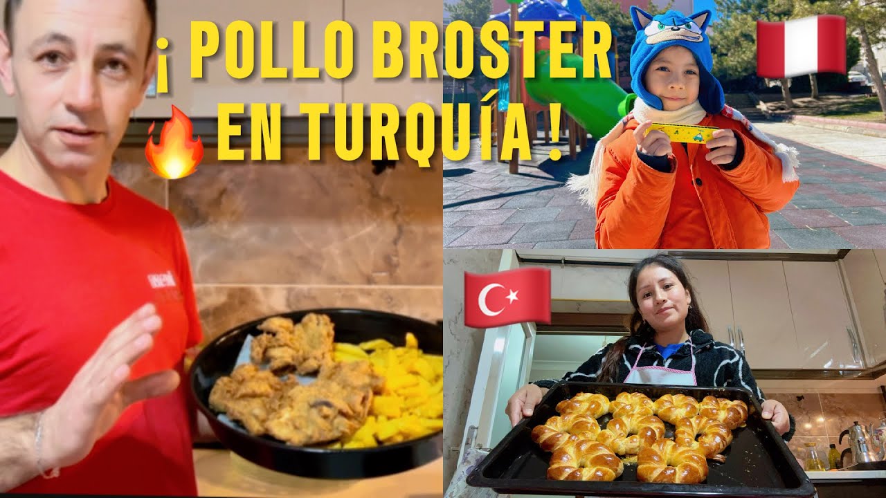 Mi vida en Turquía 🇹🇷 | Cocinando POLLO BROASTER PERUANO 🍗 ¿Quedó igual que en Perú?