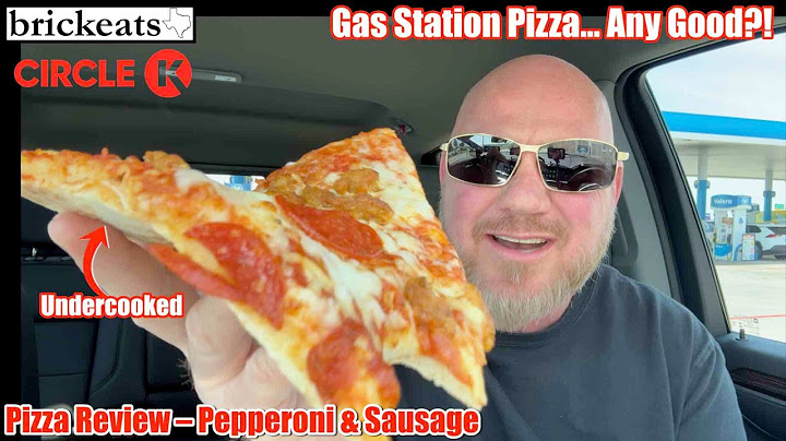 Circle K Gas Station Pizza - A Slice of Disappointment? 🍕⛽