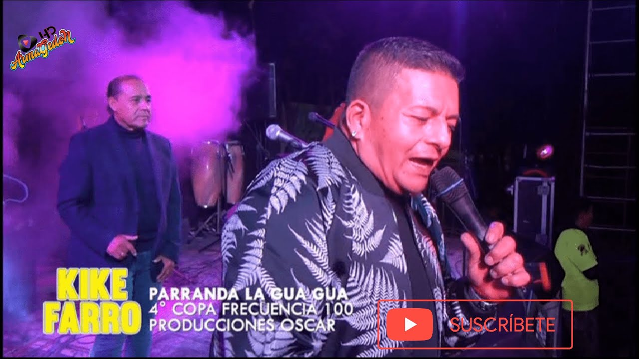 PARRANDA LA GUA GUA 🎵 KIKE FARRO Y LAS LEYENDAS DE ORO CONCIERTO EN VIVO 2021 🍺🍷🎤