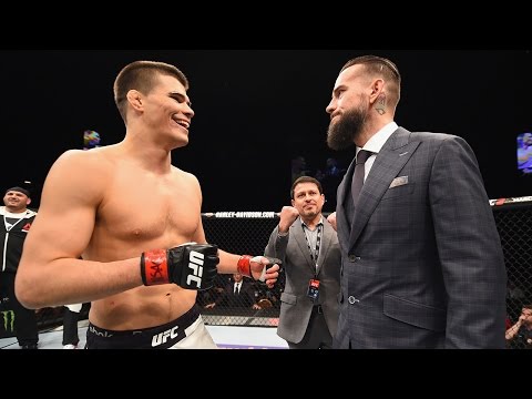 CM Punk on making debut against Mickey Gall