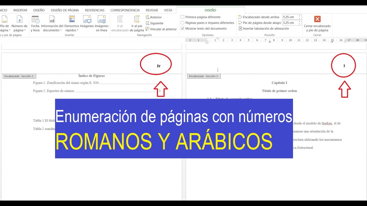 Numero Romano En Word - trimapa