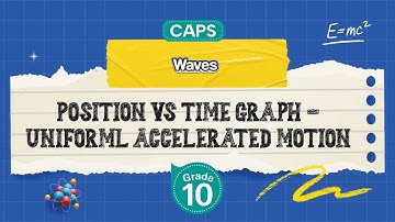 [GRADE 10] Position vs time graph - uniform accelerated motion