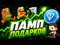 КУПИЛ ВТОРУЮ PLUSH PEPE! ПОДАРКИ в ТЕЛЕГРАМ УДИВЯТ ВСЕХ! TON 100$