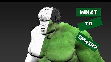 3D HULK SMASHING OBJECT ANIMATION TESTING