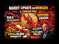 Markt-Update | Bitcoin Blutbad: -50 % vom Hoch! CME hebt Gold/Silber-Margins