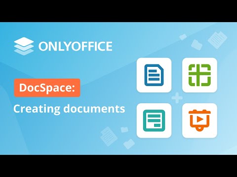 How to create or upload files in ONLYOFFICE DocSpace?