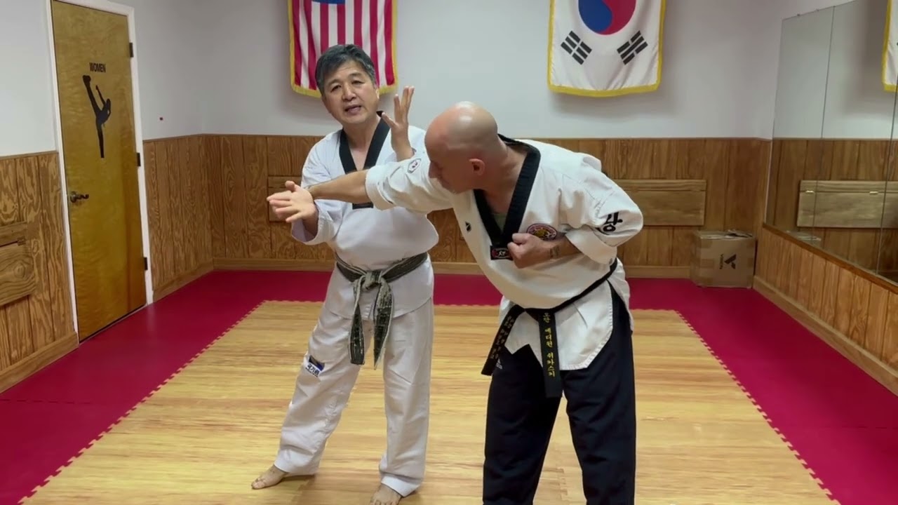 Gumgang Poomsae Practical Application for Santeul Makgi