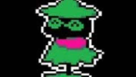 DELTARUNE (Undertale 2)  TRUE PACIFIST TUTORIAL - RALSEI DUMMY