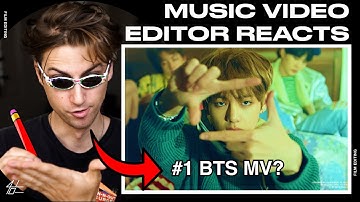 Video Editor Reacts to BTS 