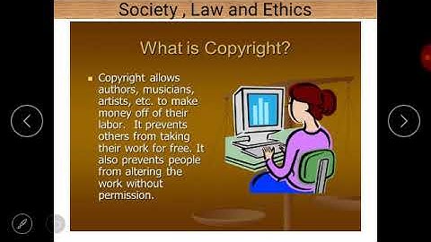 Class XII Informatics Practices 27 -05 -2020 By Mr Praveen Singh Ch   Society ,Law and Ethics