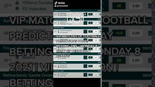 VIP MATCHES OF FOOTBALL PREDICTIONS TODAY  BETTING TIPS  | February 8 2021 | VIP PERDITION | BETTING