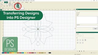 Transferring Designs in Pro-Stitcher Designer