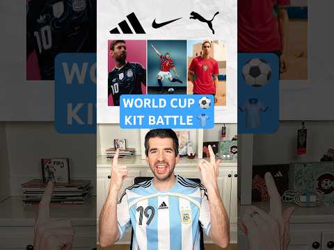 Video Adidas - Nike - Puma: Who made the best World Cup kits?