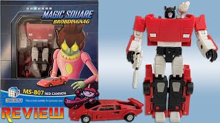 Magic Square MS-B07 Red Cannon. Legends scale Sideswipe Review. screenshot 3