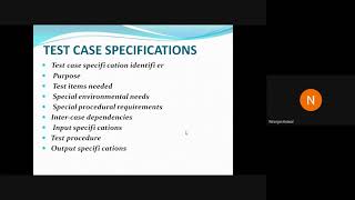 Famous TEST DESIGN SPECIFICATION Profile