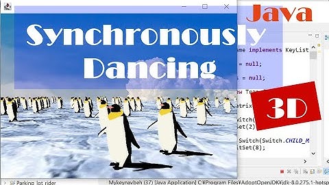 Java 3D: How to Create Synchronously Dancing Penguins (with Source Code)