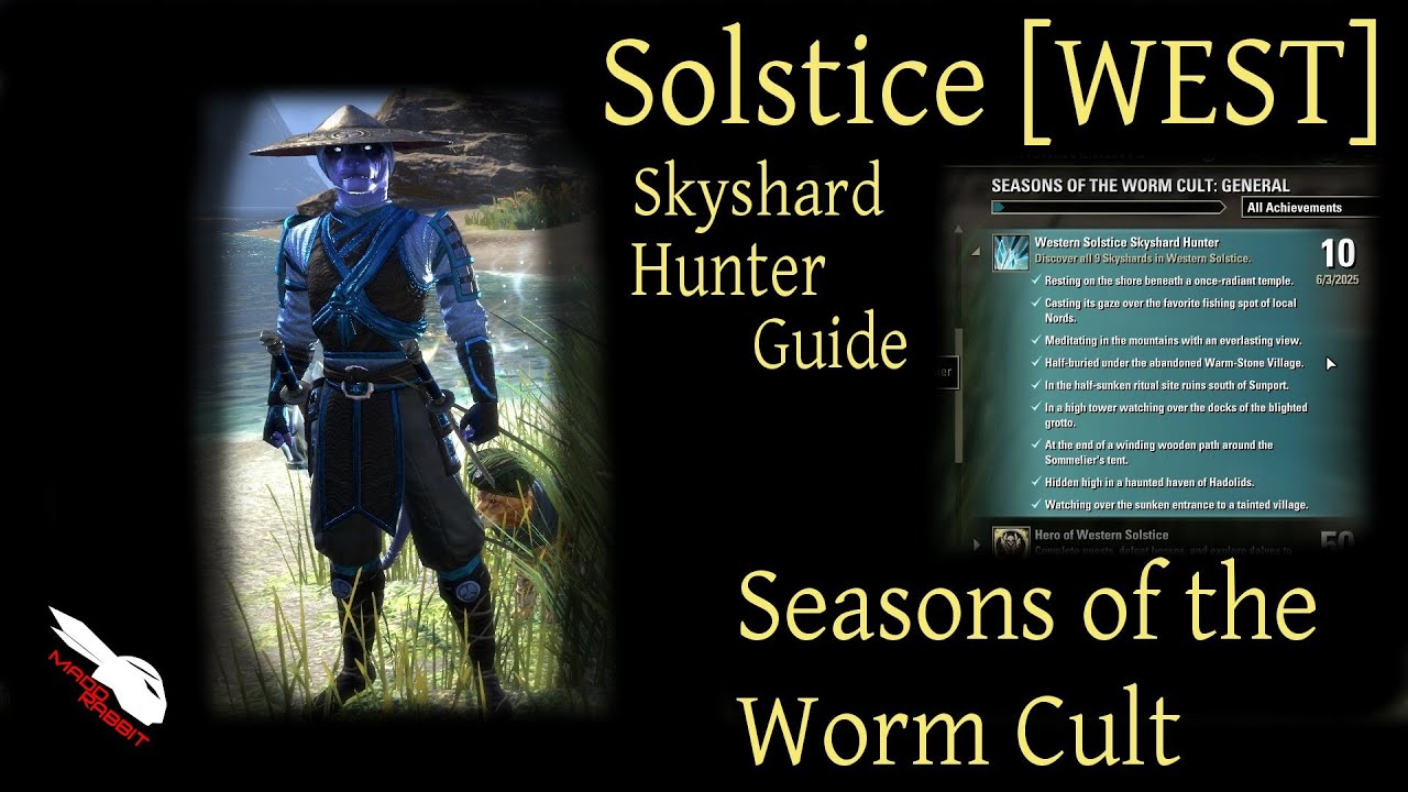 Solstice Skyshard [West] Guide [Elder Scrolls Online] ESO