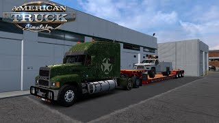 American Truck Simulator ไทย 1/3 Convoy Live Mack Pinnacle รถบรรทุกพลังหมาดุ คอนวอยหลุด #ats