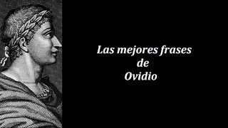 Frases célebres de Ovidio