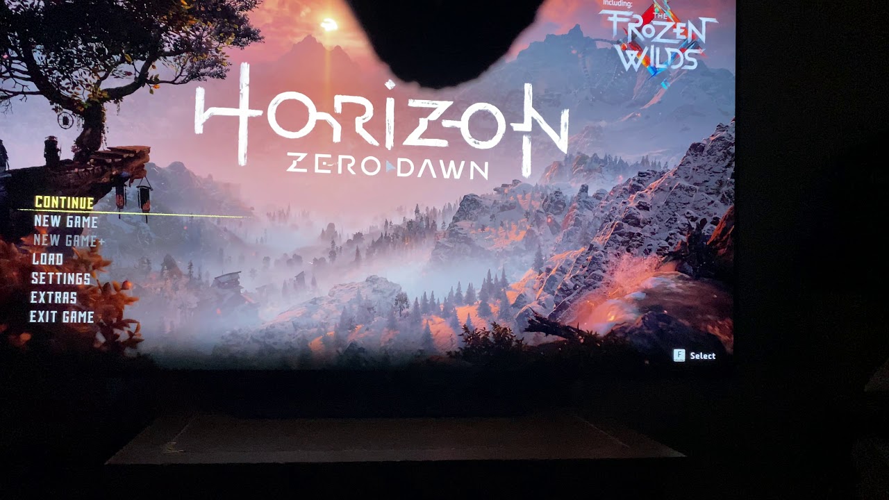 EXP GDC BEAST LG B9 RTX 2070 SUPER Horizon Zero Dawn 1440p 120hz HDR