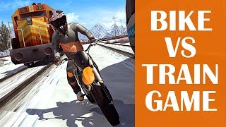 Free Bike VS Train Racing Game Download screenshot 5