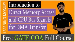 Introduction to Direct Memory Access and CPU Bus Signals for DMA Transfer || Lesson 87 ||