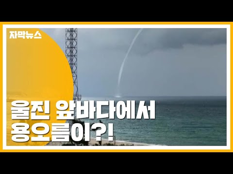 [자막뉴스] 울진 앞바다 &amp;#39;<strong>용오름</strong>&amp;#39;...육지로 이동해 소멸 / YTN