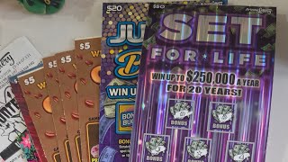 over 100 dollars in az scratchers and a winners reveal Huge winner on azs biggest scratcher