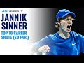 Top 10 Jannik Sinner ATP Shots (So Far!)